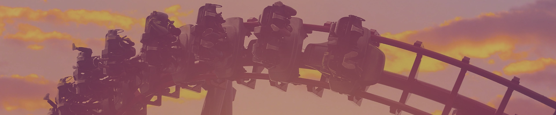 People are riding the attraction